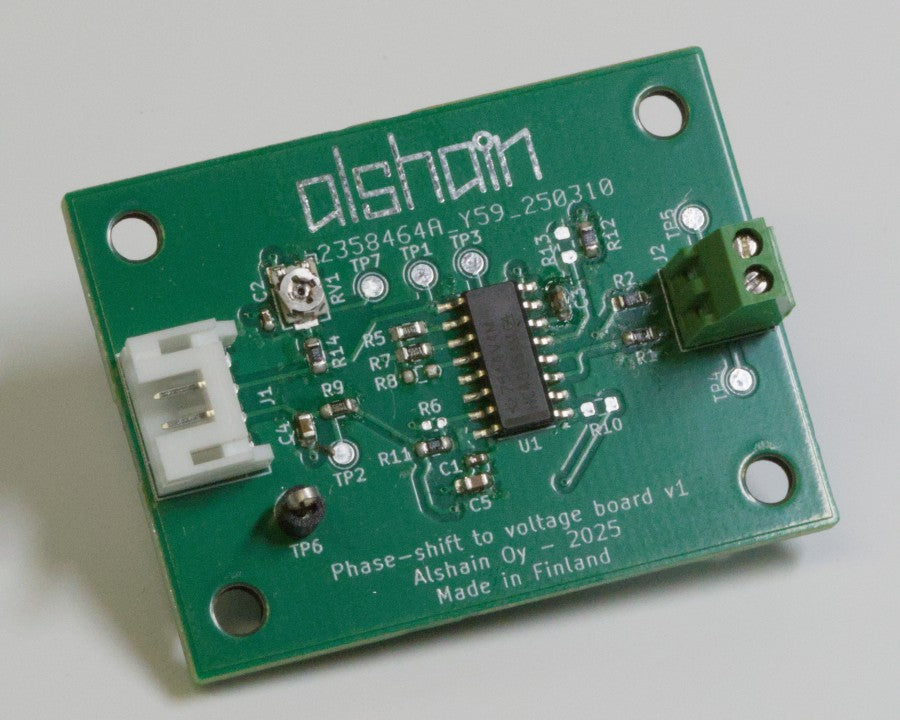 Phase shift to voltage converter