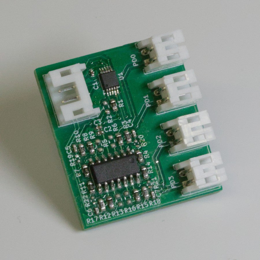 I2C four channel photodiode readout