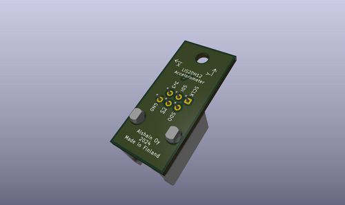 3 axis accelerometer module