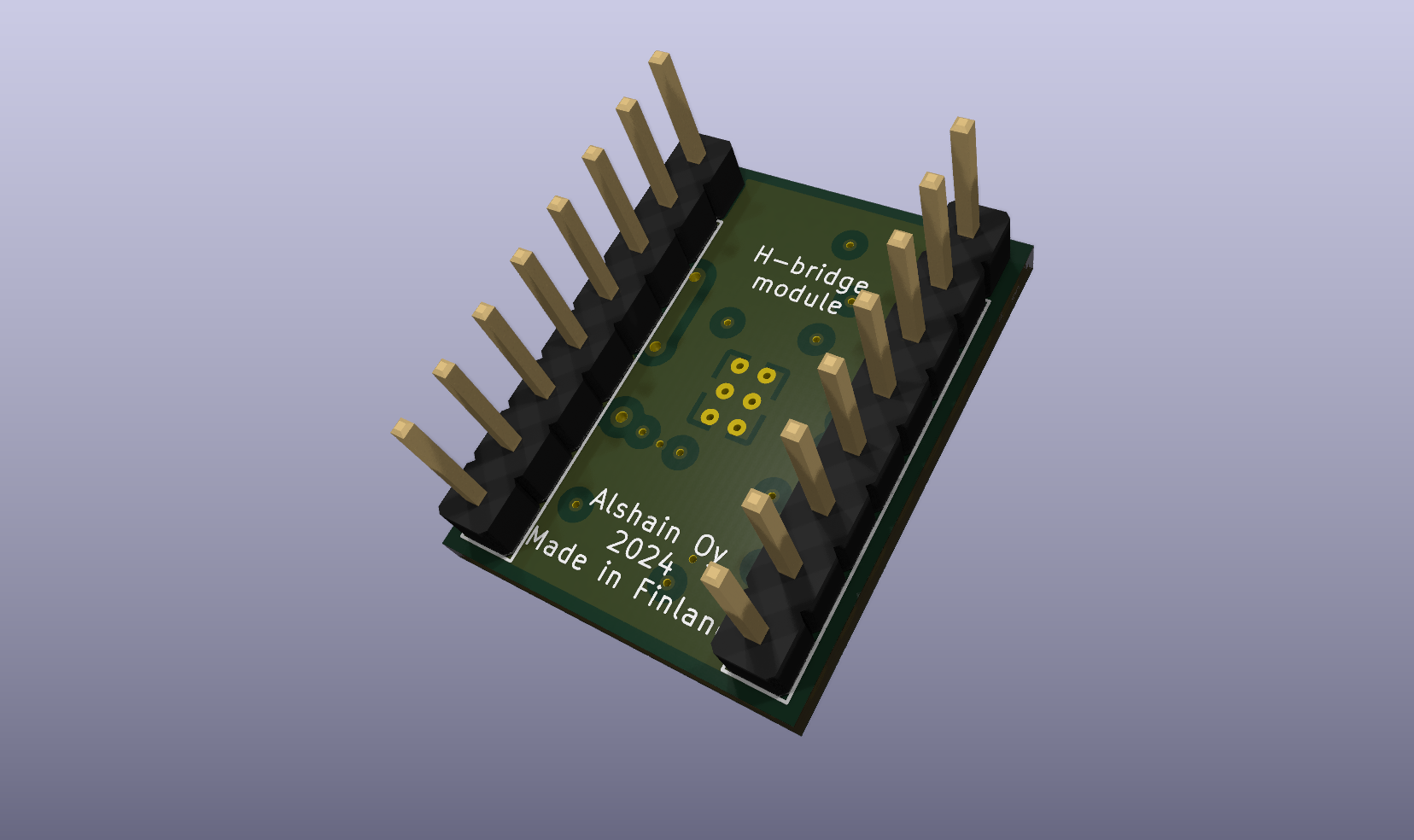 H-Bridge motor drive module