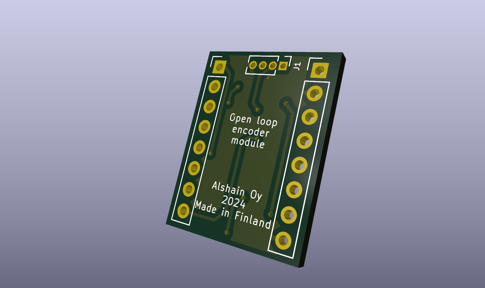 Open-loop encoder module