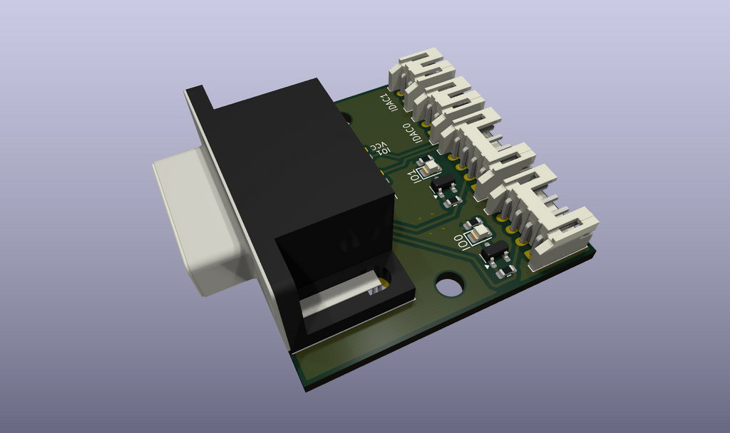 Peregrine 2, analog output breakout board