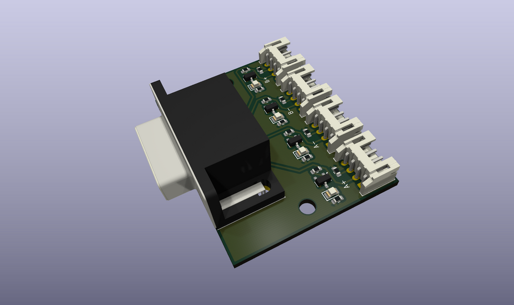 Peregrine 2, limit switch breakout board