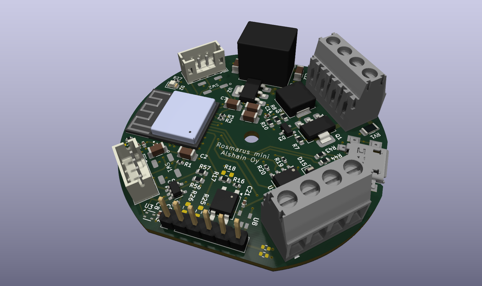 Rosmarus industrial environmental sensor node