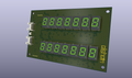 Intelligent 7-segment display module